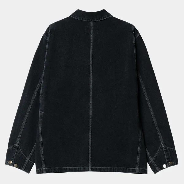 Cheap Carhartt WIP OG Chore Coat Black