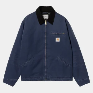 Fashion Carhartt WIP OG Detroit Jacket (Winter) Air Force Blue / Black