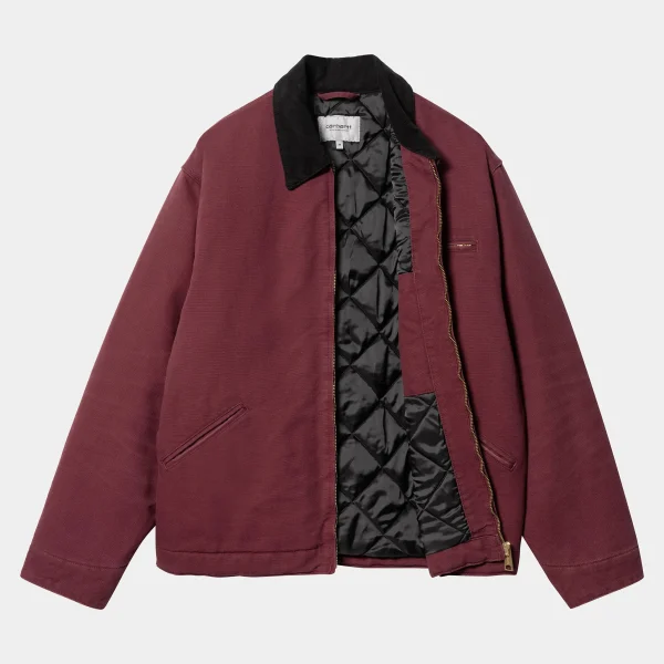 Best Sale Carhartt WIP OG Detroit Jacket (Winter) Malbec / Black