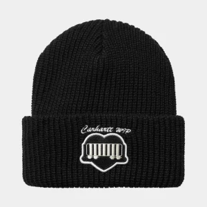 Cheap Carhartt WIP OG Heart Train Beanie Black