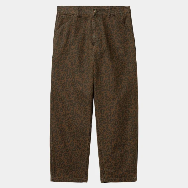 Discount Carhartt WIP OG Single Knee Pant Camo Leo, Tamarind / Tamarind