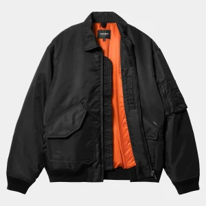 Cheap Carhartt WIP Olten Bomber Black / Turmeric