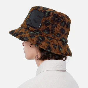 Sale Carhartt WIP Orla Bucket Hat Camo Leo Jacquard, Tamarind / Black