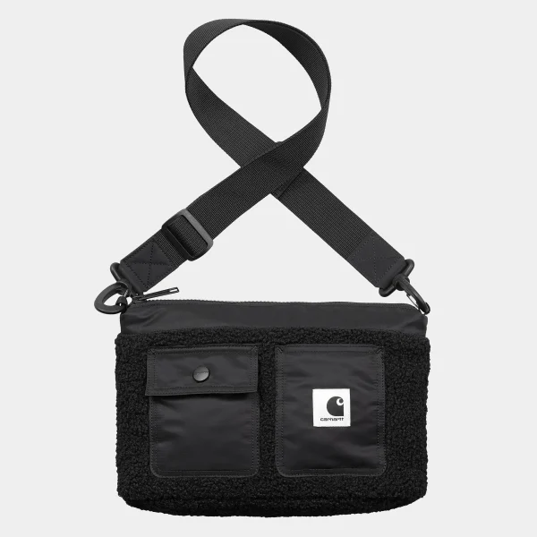 Cheap Carhartt WIP Orla Strap Bag Black / Black