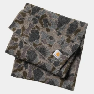 Online Carhartt WIP Palmer Scarf Camo Duck Jacquard, Grey