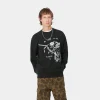 Best Sale Carhartt WIP Pepe Be Nice Sweat Black / White