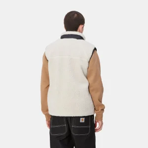 New Carhartt WIP Prentis Vest Liner Moonbeam / Black