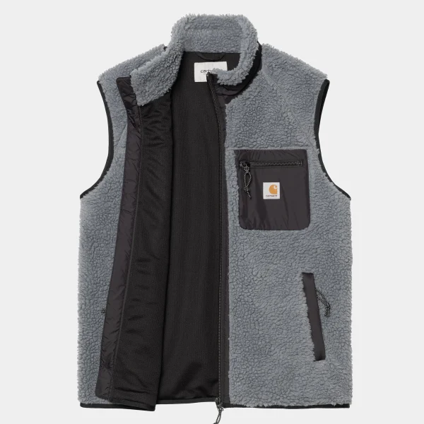 Online Carhartt WIP Prentis Vest Liner Dove Grey / Black