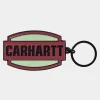 New Carhartt WIP Press Script Keychain Tuscany