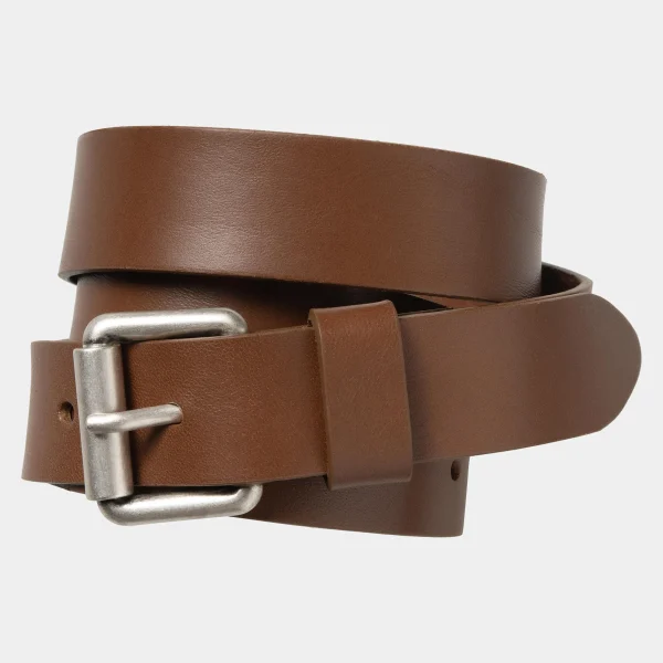 Store Carhartt WIP Ryan Belt Cognac / Silver