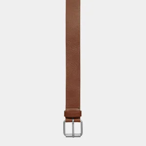 Store Carhartt WIP Ryan Belt Cognac / Silver