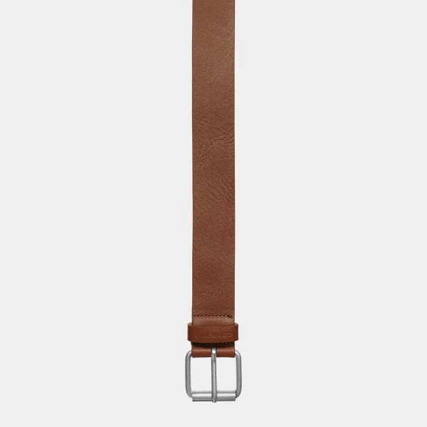 Store Carhartt WIP Ryan Belt Cognac / Silver