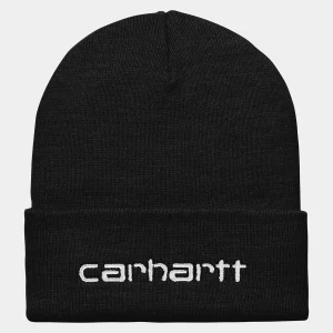 Online Carhartt WIP Script Beanie Black / White