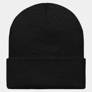 Clearance Carhartt WIP Script Beanie Black / Black