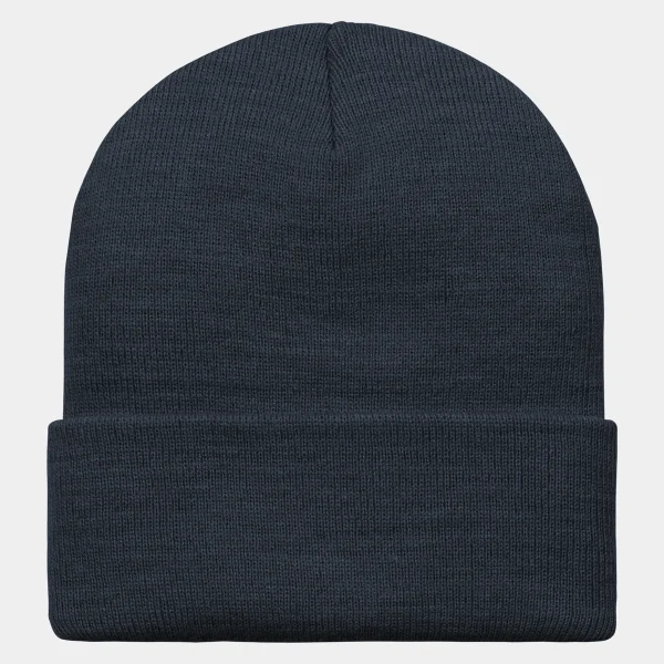 Outlet Carhartt WIP Script Beanie Air Force Blue / Malbec