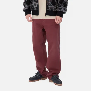 Online Carhartt WIP Single Knee Pant Malbec