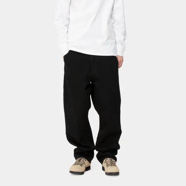 Clearance Carhartt WIP Single Knee Pant Black