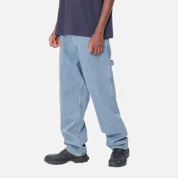 New Carhartt WIP Single Knee Pant Blue