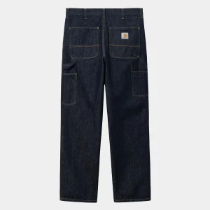 Shop Carhartt WIP Single Knee Pant Blue