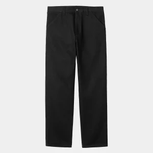 Clearance Carhartt WIP Single Knee Pant Black