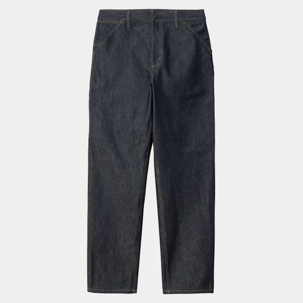 New Carhartt WIP Single Knee Pant Blue