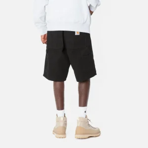 Clearance Carhartt WIP Single Knee Short Black