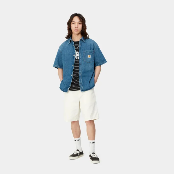 Shop Carhartt WIP Single Knee Short Wax