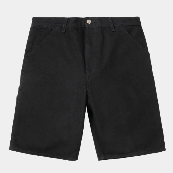 Clearance Carhartt WIP Single Knee Short Black