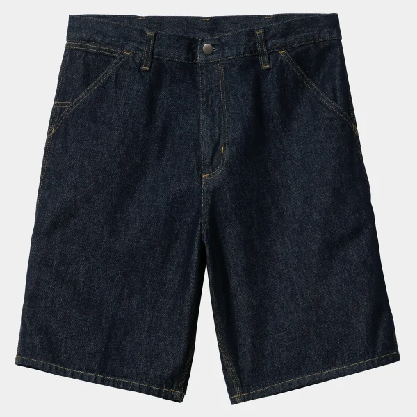 Cheap Carhartt WIP Single Knee Short Blue