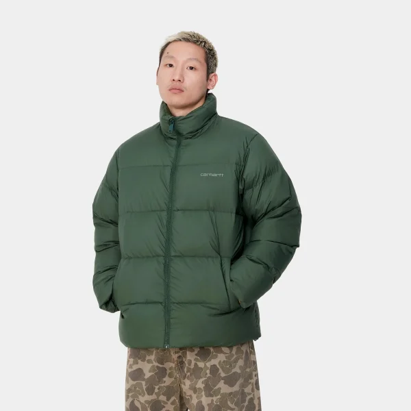 Shop Carhartt WIP Springfield Jacket Sycamore Tree / Duck Green