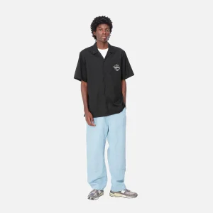 Cheap Carhartt WIP S/S Ablaze Shirt Black / Wax