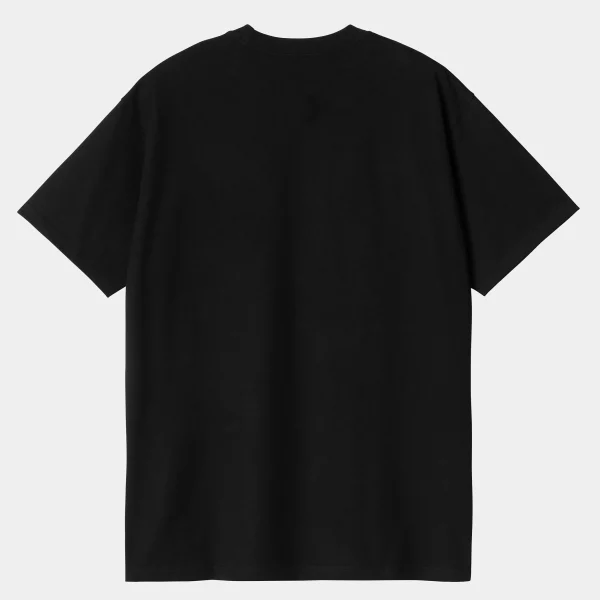 Online Carhartt WIP S/S Amour Pocket T-Shirt Black / White