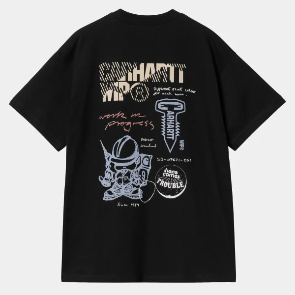 Shop Carhartt WIP S/S Archivo T-Shirt Black