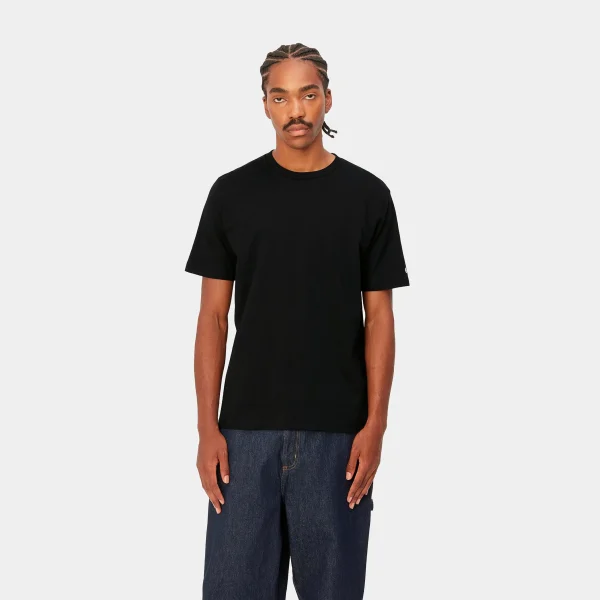 Cheap Carhartt WIP S/S Base T-Shirt Black / White