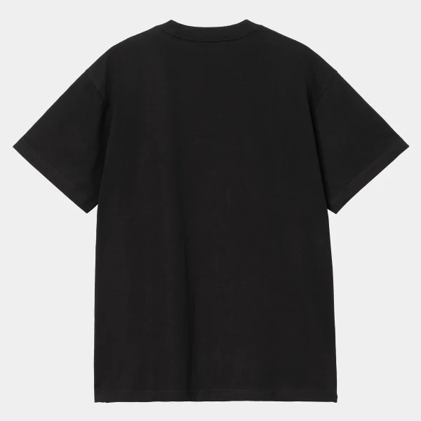 Sale Carhartt WIP S/S Basics T-Shirt Black / White