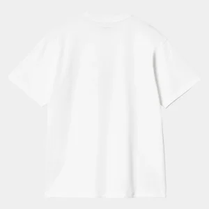 Hot Carhartt WIP S/S Basics T-Shirt White / Black