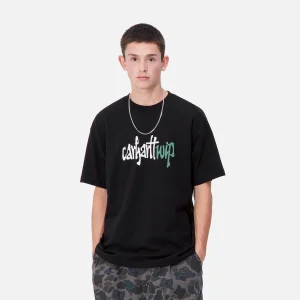 Shop Carhartt WIP S/S Brush WIP T-Shirt Black