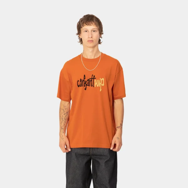 Best Carhartt WIP S/S Brush WIP T-Shirt Turmeric