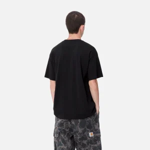 Shop Carhartt WIP S/S Brush WIP T-Shirt Black