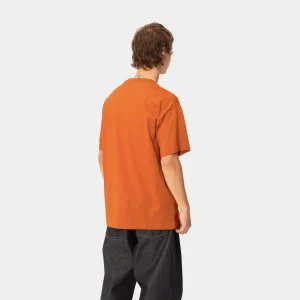 Best Carhartt WIP S/S Brush WIP T-Shirt Turmeric