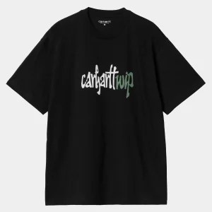 Shop Carhartt WIP S/S Brush WIP T-Shirt Black