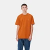 Fashion Carhartt WIP S/S Chase T-Shirt Turmeric / Gold