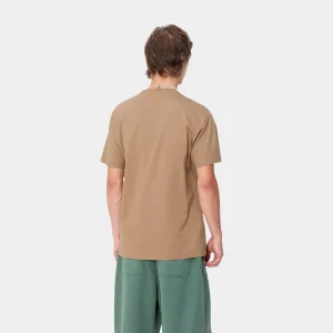 Cheap Carhartt WIP S/S Chase T-Shirt Peanut / Gold