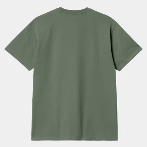 Cheap Carhartt WIP S/S Chase T-Shirt Duck Green / Gold