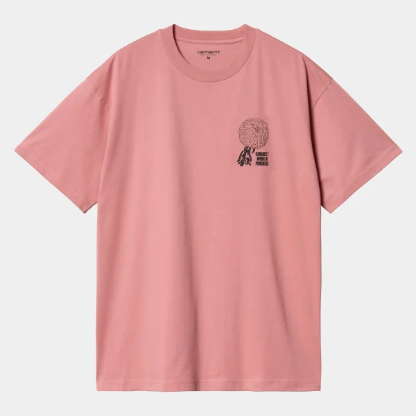 Cheap Carhartt WIP S/S Chrysanthemum T-Shirt Dusty Rose