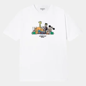 Outlet Carhartt WIP S/S Coffee T-Shirt F24 White