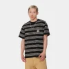 Flash Sale Carhartt WIP S/S Dodson Pocket T-Shirt Dodson Stripe Horizontal, Black