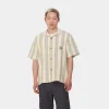 Best Carhartt WIP S/S Dodson Shirt Dodson Stripe, Natural