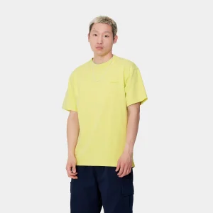 New Carhartt WIP S/S Duster Script T-Shirt Arctic Lime