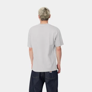 Outlet Carhartt WIP S/S Duster Script T-Shirt Basalt